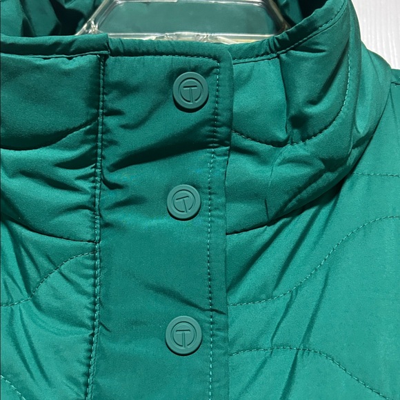 T by Talbots Patch Pocket Quilted Puffer Jacket - Size 1X - Picture 6 of 12